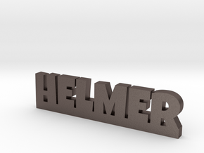 HELMER Lucky in Polished Bronzed Silver Steel