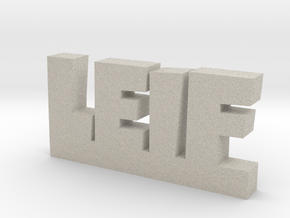 LEIF Lucky in Natural Sandstone