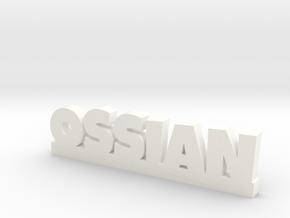 OSSIAN Lucky in White Processed Versatile Plastic