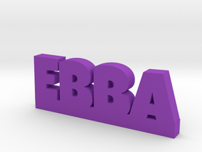 EBBA Lucky in Purple Processed Versatile Plastic