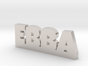 EBBA Lucky in Rhodium Plated Brass