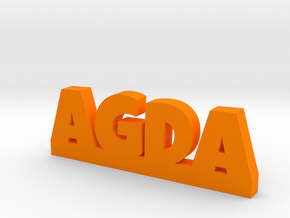 AGDA Lucky in Orange Processed Versatile Plastic