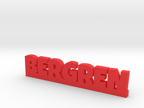 BERGREN Lucky in Red Processed Versatile Plastic