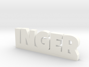 INGER Lucky in White Processed Versatile Plastic
