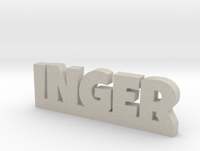 INGER Lucky in Natural Sandstone