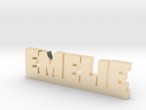 EMELIE Lucky in 14k Gold Plated Brass