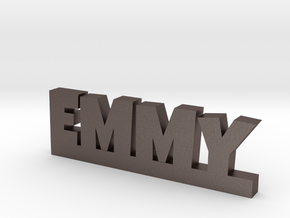 EMMY Lucky in Polished Bronzed Silver Steel