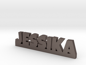 JESSIKA Lucky in Polished Bronzed Silver Steel