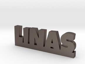 LINAS Lucky in Polished Bronzed Silver Steel