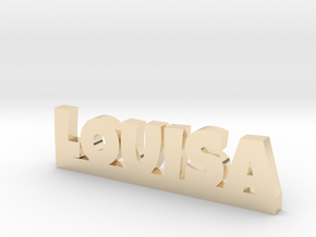 LOUISA Lucky in 14k Gold Plated Brass