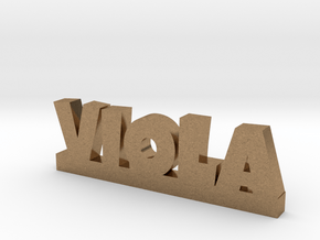 VIOLA Lucky in Natural Brass