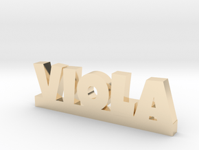 VIOLA Lucky in 14k Gold Plated Brass
