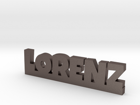LORENZ Lucky in Polished Bronzed Silver Steel