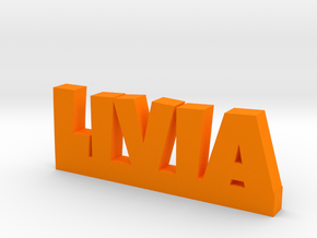 LIVIA Lucky in Orange Processed Versatile Plastic