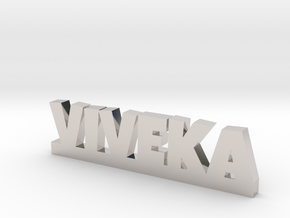 VIVEKA Lucky in Rhodium Plated Brass