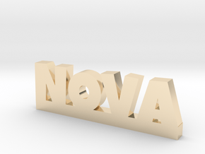 NOVA Lucky in 14k Gold Plated Brass