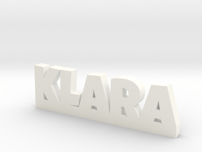 KLARA Lucky in White Processed Versatile Plastic