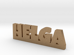 HELGA Lucky in Natural Brass