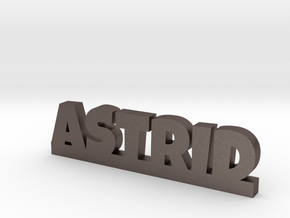 ASTRID Lucky in Polished Bronzed Silver Steel