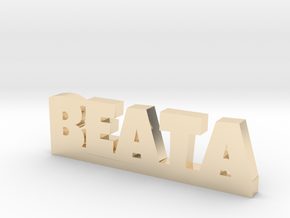 BEATA Lucky in 14k Gold Plated Brass