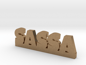 SASSA Lucky in Natural Brass