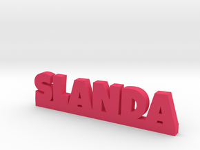 SLANDA Lucky in Pink Processed Versatile Plastic