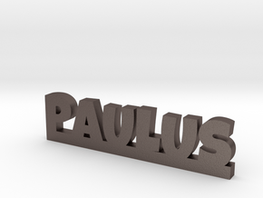PAULUS Lucky in Polished Bronzed Silver Steel