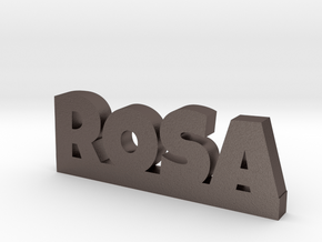 ROSA Lucky in Polished Bronzed Silver Steel
