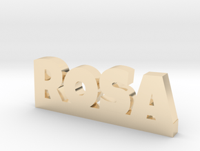 ROSA Lucky in 14k Gold Plated Brass