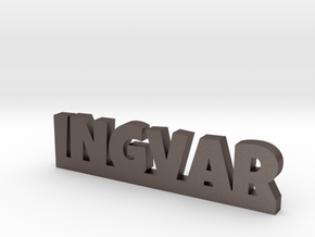 INGVAR Lucky in Polished Bronzed Silver Steel