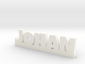 JOHAN Lucky in White Processed Versatile Plastic
