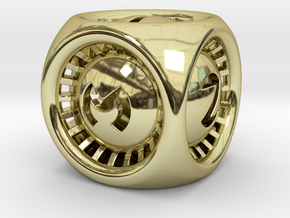 Turbo D6 in 18k Gold Plated Brass