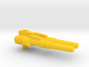 Transformers G1 Punch Gun in Yellow Processed Versatile Plastic