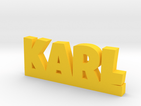 KARL Lucky in Yellow Processed Versatile Plastic