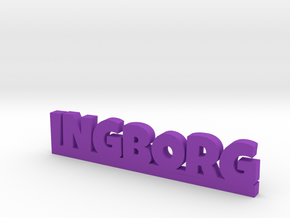 INGBORG Lucky in Purple Processed Versatile Plastic