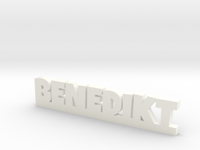 BENEDIKT Lucky in White Processed Versatile Plastic