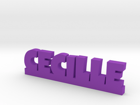 CECILLE Lucky in Purple Processed Versatile Plastic
