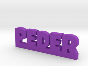 PEDER Lucky in Purple Processed Versatile Plastic