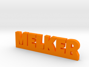 MELKER Lucky in Orange Processed Versatile Plastic