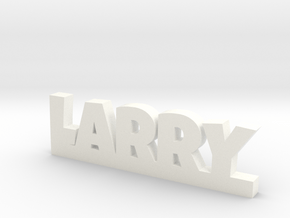 LARRY Lucky in White Processed Versatile Plastic