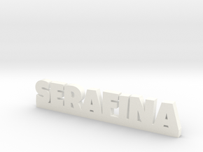 SERAFINA Lucky in White Processed Versatile Plastic