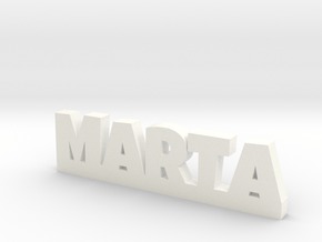 MARTA Lucky in White Processed Versatile Plastic