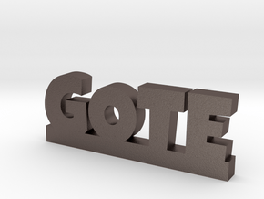 GOTE Lucky in Polished Bronzed Silver Steel