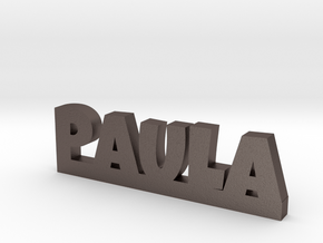 PAULA Lucky in Polished Bronzed Silver Steel