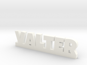 VALTER Lucky in White Processed Versatile Plastic