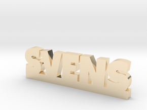SVENS Lucky in 14k Gold Plated Brass