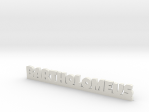 BARTHOLOMEUS Lucky in White Natural Versatile Plastic