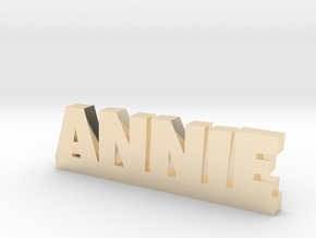 ANNIE Lucky in 14k Gold Plated Brass