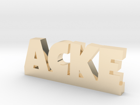 ACKE Lucky in 14k Gold Plated Brass
