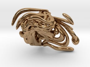 SOMAEXTATIC Ear Bug in Polished Brass